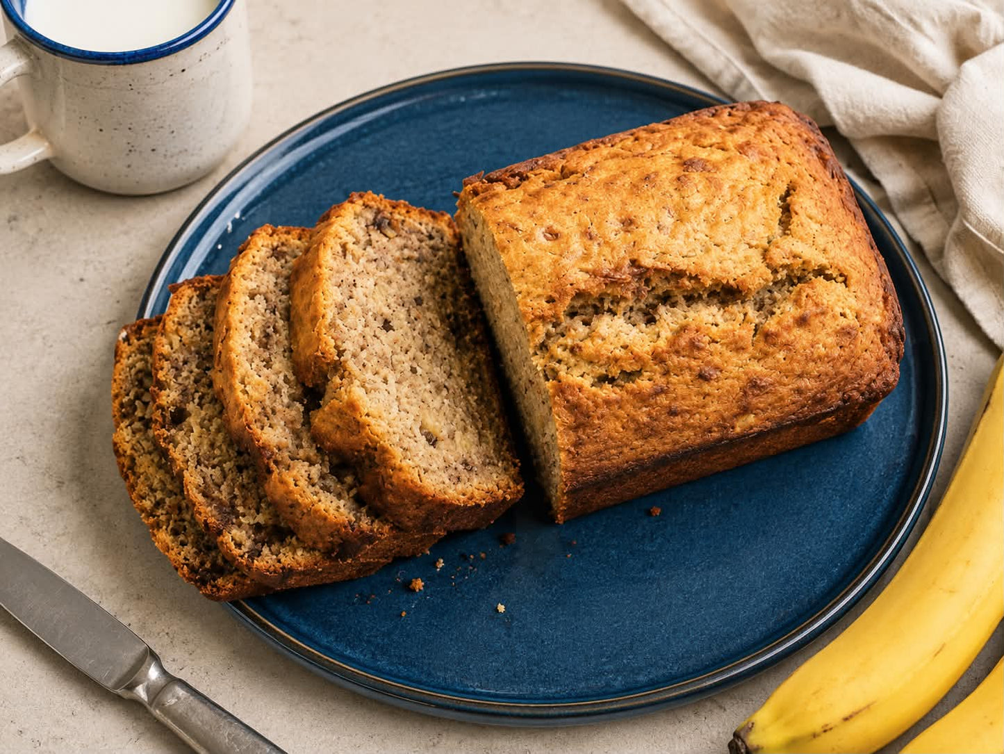 Pain aux bananes (3 tranches)