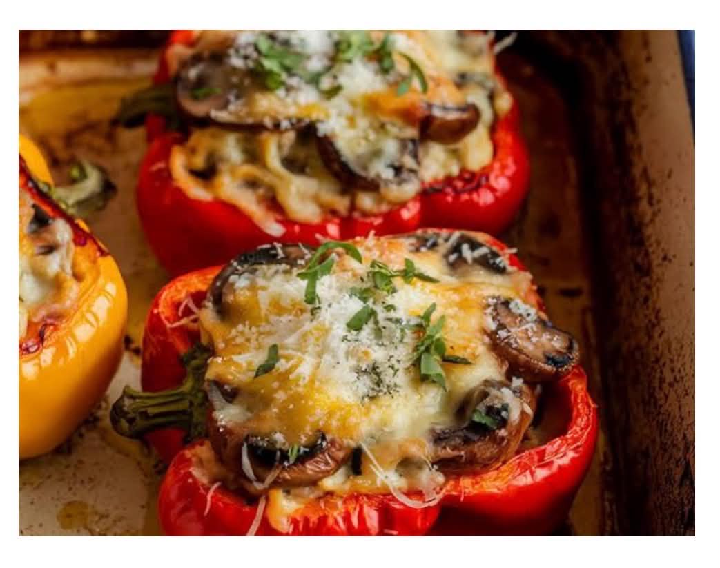 Poivron farci gratiné du Chef