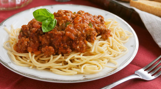 Spaghetti à la sauce bœuf de Coaticook